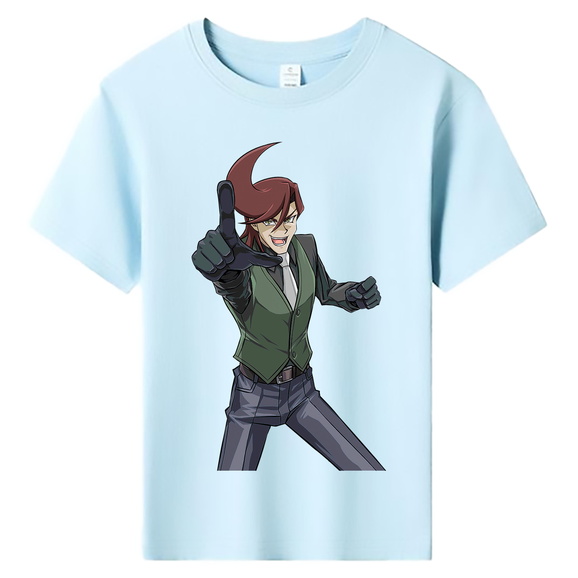 （画像用） 遊☆戯☆王 Yu-Gi-Oh! 綿100％キッズTシャツ（フロントプリント）